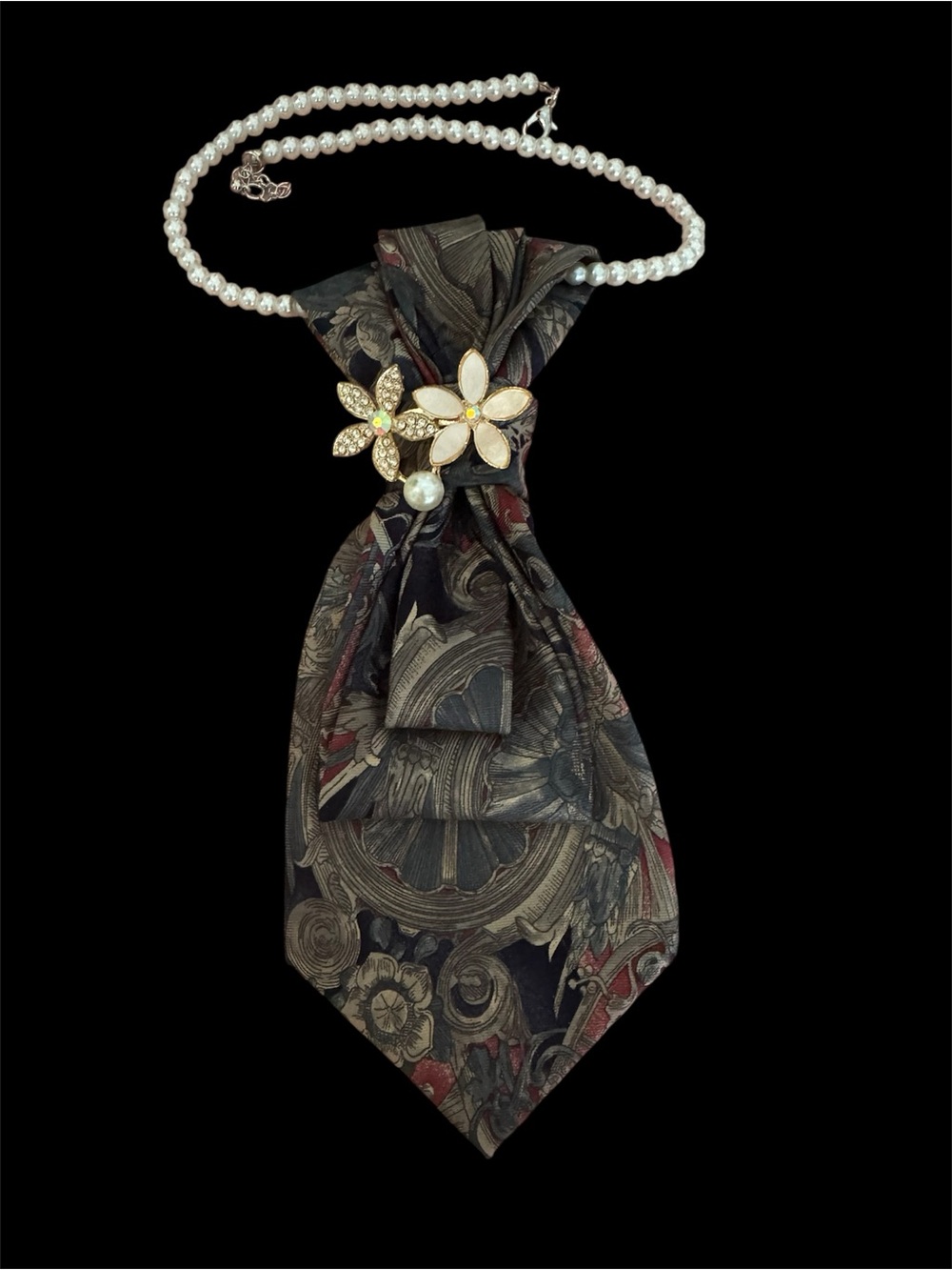 Statement Tie Necklace